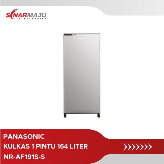 Kulkas 1 Pintu Panasonic 164 Liter NR-AF191S-S