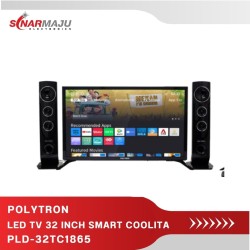 LED TV 32 INCH POLYTRON HD READY Smart Coolita Tower Speaker PLD-32TC1865
