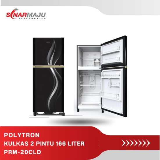 Polytron Kulkas 2 Pintu 160 liter PRM-20CLD