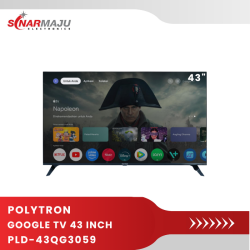 LED TV 43 INCH GOOGLE TV CINEMAX POLYTRON PLD-43QG3059