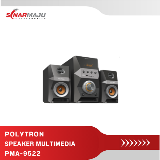 Speaker Multimedia Audio Portabel Polytron PMA-9522