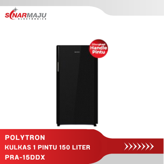 Kulkas 1 Pintu Polytron 150 liter PRA-15DDX