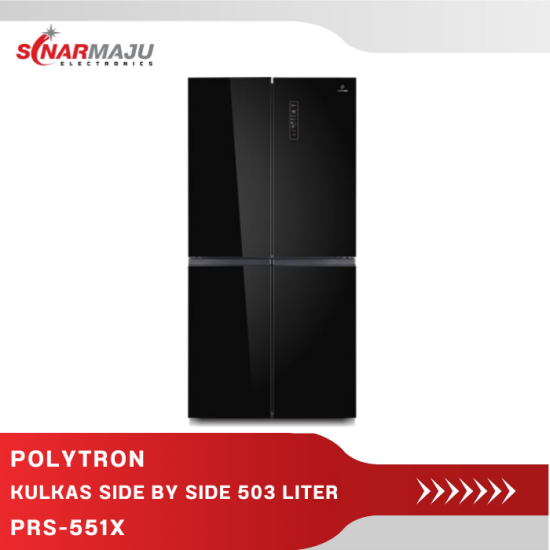 Kulkas Side By Side Polytron 503 Liter PRS-551X