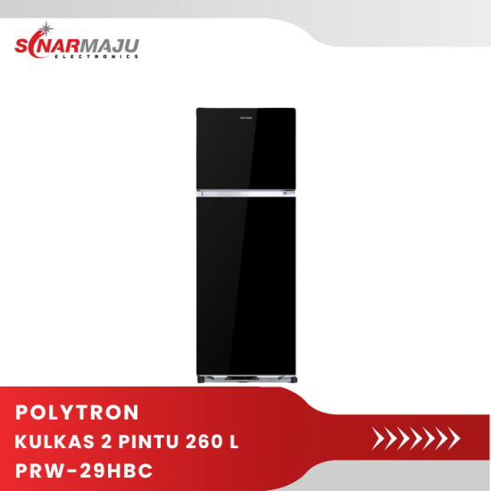Kulkas 2 Pintu Polytron 260 Liter PRW-29HBC