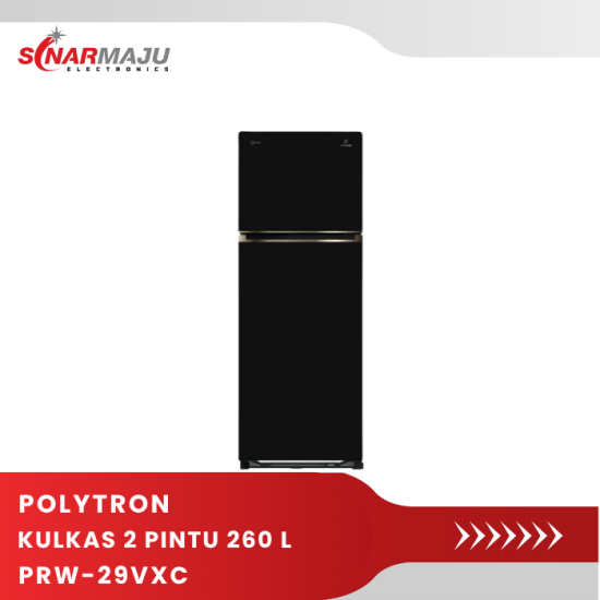 Kulkas 2 Pintu Polytron 260 Liter PRW-29VXC