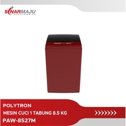 Mesin Cuci 1 Tabung Top Loading 8.5 Kg Polytron PAW-8527M