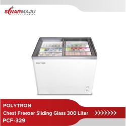Sliding Freezer 300 Liter Polytron PCF-329