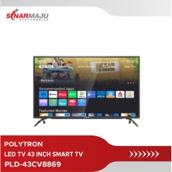 LED TV 43 Inch Smart Tv Polytron Full HD PLD-43CV8869