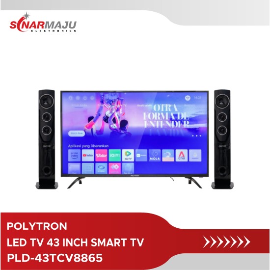 LED 43 INCH SMART TV POLYTRON PLD-43TCV8865