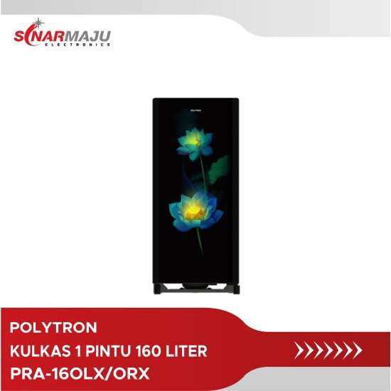 Kulkas 1 Pintu Polytron 160 liter PRA-16OLX/ORX Kulkas 1 Pintu Polytron 160 liter PRA-16OLX/ORX