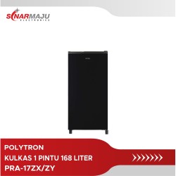 Kulkas 1 Pintu Polytron 168 liter PRA-17ZX/ZY