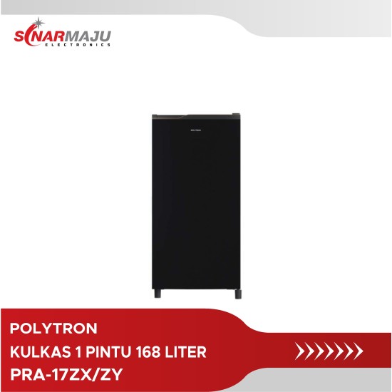 Kulkas 1 Pintu Polytron 168 liter PRA-17ZX/ZY