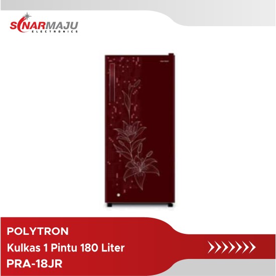 Kulkas 1 Pintu Belleza Polytron 180 liter PRA-18JR