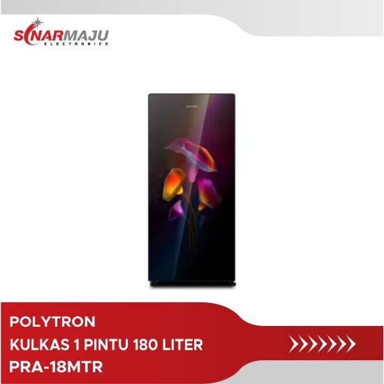 Kulkas 1 Pintu Belleza Polytron 180 liter PRA-18MTR