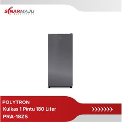 Kulkas 1 Pintu Polytron 180 liter PRA-18ZS