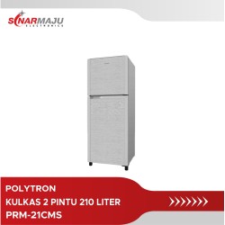 Kulkas 2 Pintu Belleza Polytron 170 liter PRM-21CMS