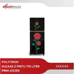 Kulkas 2 Pintu Polytron 170 liter PRM-21CRX