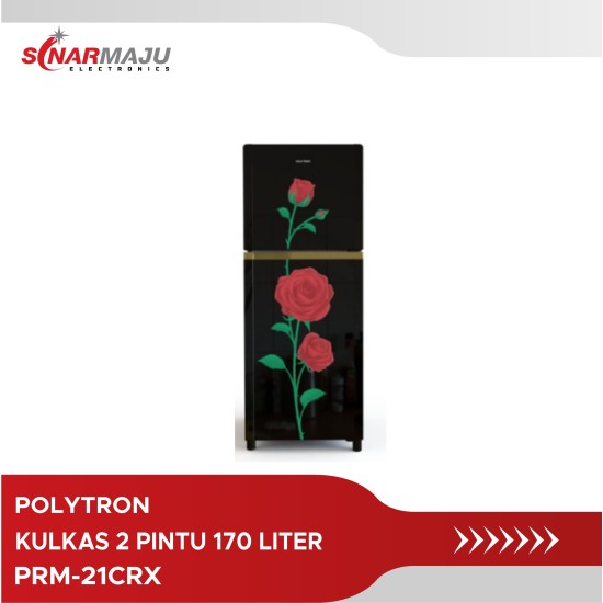 Kulkas 2 Pintu Polytron 170 liter PRM-21CRX