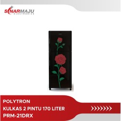 Kulkas 2 Pintu Polytron 170 liter PRM-21DRX