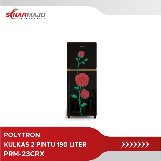 Kulkas 2 Pintu Polytron 190 liter PRM-23CRX