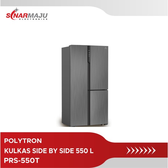 Kulkas Side By Side Polytron 550 Liter PRS-550T