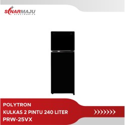 Kulkas 2 Pintu Polytron 240 Liter PRW-25VX