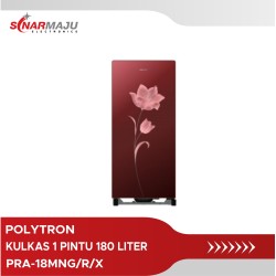 Kulkas 1 Pintu Polytron 180 Liter PRA-18MNG/R/X