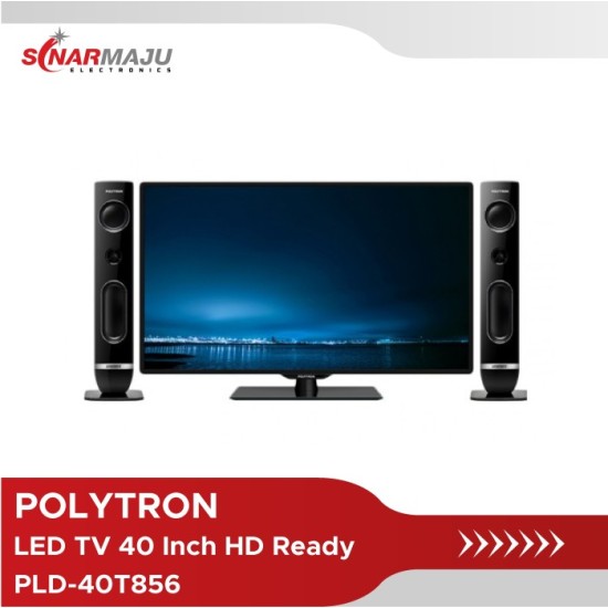 Polytron LED TV 40 Inch HD Ready Cinemax Sound Tower PLD-40T856
