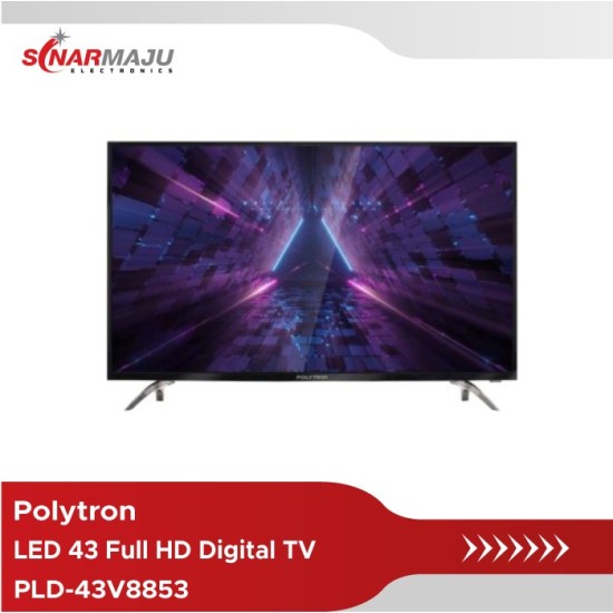 LED TV 43 Inch Polytron Full HD PLD-43V8853