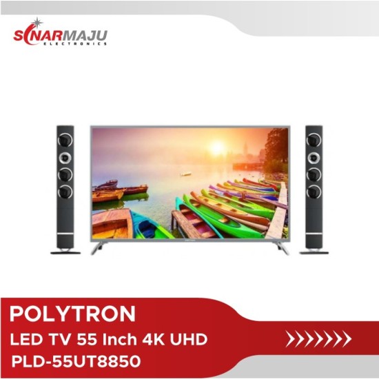 LED TV 55 Inch Polytron 4K UHD PLD-55UT8850