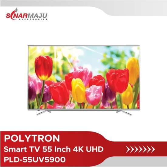 LED TV 55 Inch Polytron 4K UHD Smart TV PLD-55UV5900