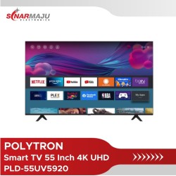 LED TV 55 Inch Polytron 4K UHD Smart TV PLD-55UV5920