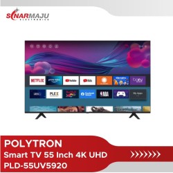 LED TV 55 Inch Polytron 4K UHD Smart TV PLD-55UV5920