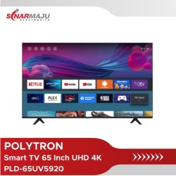 LED TV 65 Inch Polytron Smart TV 4K UHD PLD-65UV5920