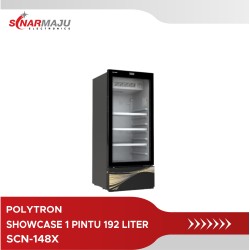 Showcase 1 Pintu Polytron 192 Liter Rust Free SCN-148X