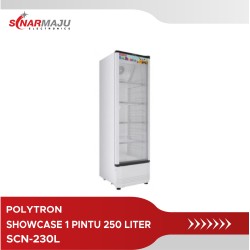 Showcase 1 Pintu Polytron 250 Liter Rust Free SCN-230L