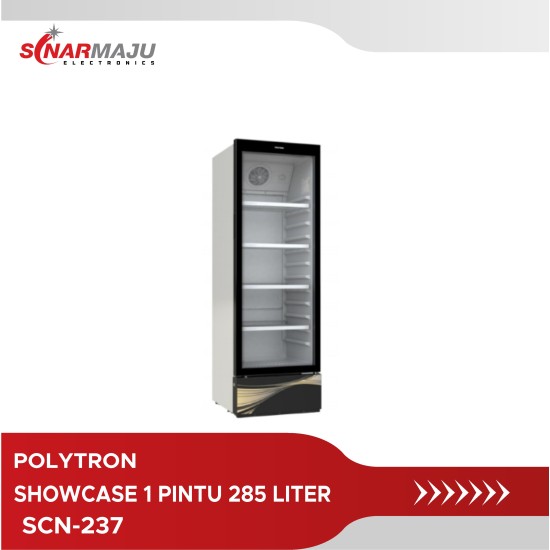 Showcase 1 Pintu Polytron 285 Liter SCN-237