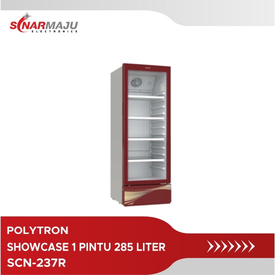 Showcase 1 Pintu Polytron 285 Liter SCN-237R