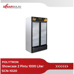 Showcase 2 Pintu Polytron 1000 Liter Display Cooler SCN-1020
