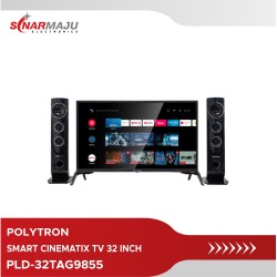 LED TV 32 Inch Polytron HD Android TV LED PLD-32TAG9855