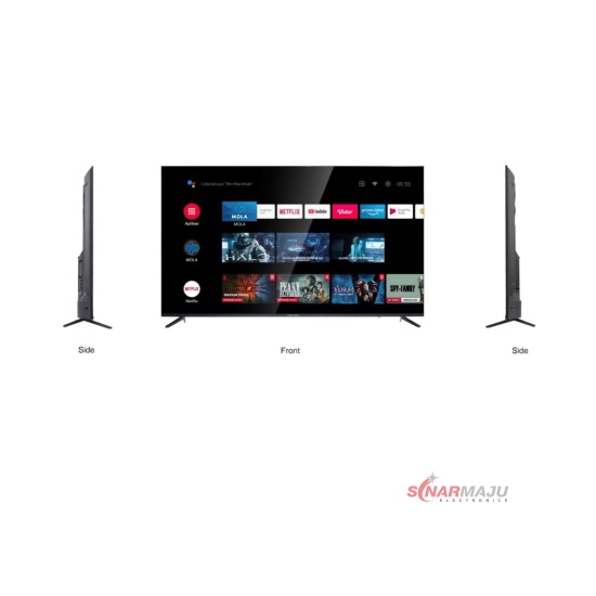 LED TV 65 Inch Polytron 4K UHD Android TV PLD-65UG9959