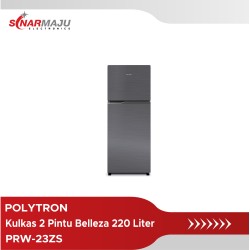 Kulkas 2 Pintu Polytron 220 Liter PRW-23ZS