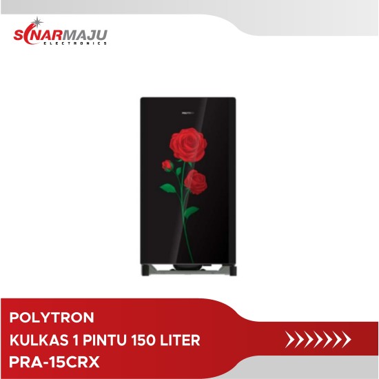 Kulkas 1 Pintu Polytron 150 liter PRA-15CRX