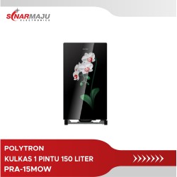 Kulkas 1 Pintu Polytron 150 liter PRA-15MOW/B