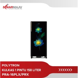 Kulkas 1 Pintu Polytron 158 liter PRA-16PLX/PRX