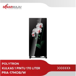 Kulkas 1 Pintu Polytron 170 liter PRA-17MOW/B