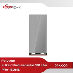 Kulkas 1 Pintu Polytron 180 liter PRA-18DMS