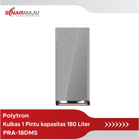 Kulkas 1 Pintu Polytron 180 liter PRA-18DMS