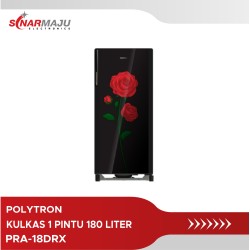 Kulkas 1 Pintu Polytron 180 liter PRA-18DRX