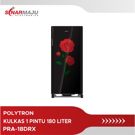 Kulkas 1 Pintu Polytron 180 liter PRA-18DRX